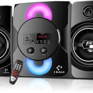 I Kall IK51 40 W Bluetooth Home Audio Speaker  (Black, 2.1 Channel)