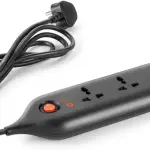ORIENT A Orient Electric 240V 6A Four-Way Extension Board 4 Socket Extension Boards  (Black, 2 m)