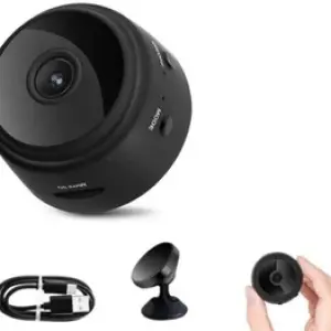 SROPX MINI Spy Wireless Video Audio Full HD 1080P CCTV WiFi Camera with Night Vision Sports and Action Camera  (Black, 12 MP)